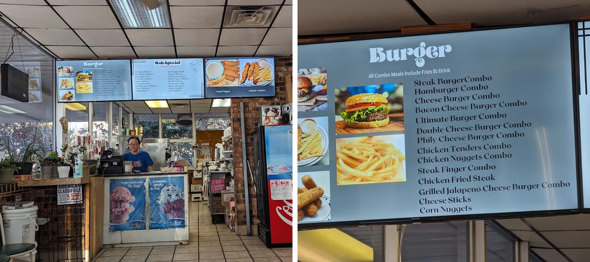 Burger N Wok Menu